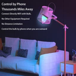 image-Smart WifI Led Lamp E14 RGB CW WW Led Bulb Dimmable 85-265V Voice Control Light Bulbs Alexa Google Home For Home Decorative