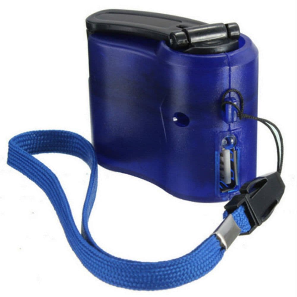 image-Mobile Phone Emergency Charger USB Hand-cranked Charger