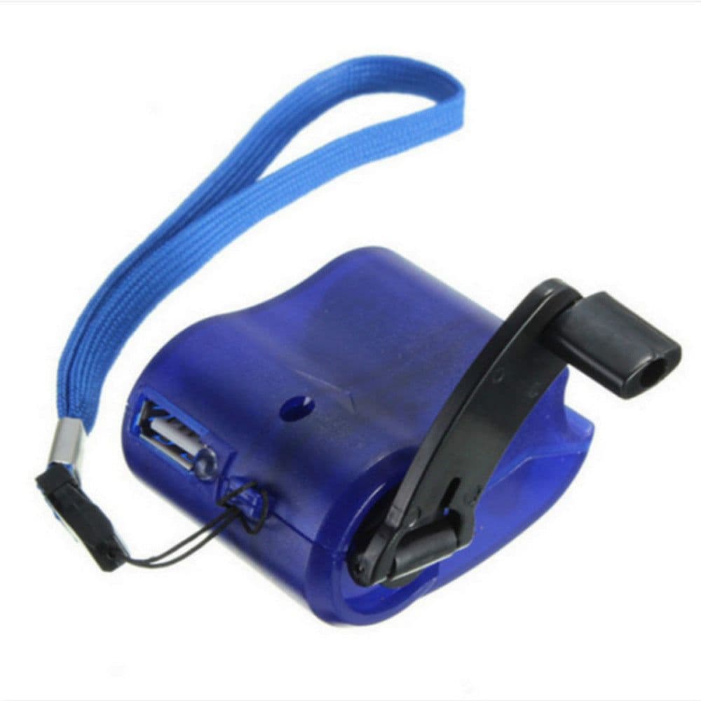 image-Mobile Phone Emergency Charger USB Hand-cranked Charger