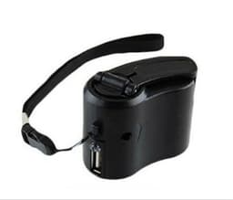 image-Mobile Phone Emergency Charger USB Hand-cranked Charger