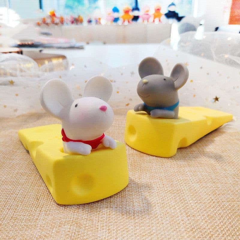 image-Cute Pet Door Stopper Doorstop Door Wedges Cartoon Doors Stop Strong Grip Non Slip Stopper Holder Safety Guard