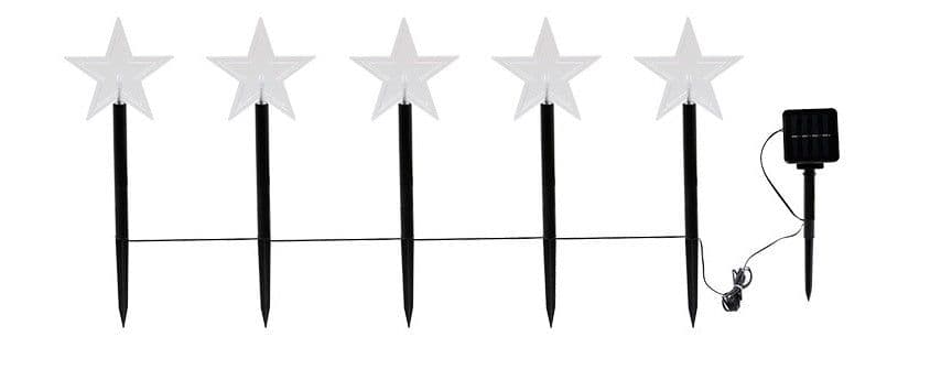 image-Solar Light Star Snowflake Christmas Tree Garden Light Decoration Lawn Lamp Waterproof Outdoor Lighting Christmas Lights