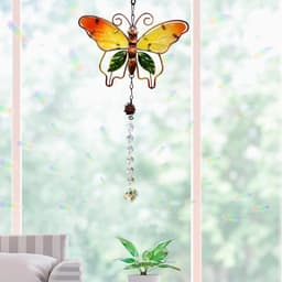 image-Pendant Crystal Ball Prism Pendant Gardening Decoration