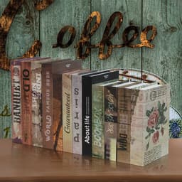 image-Retro Make Old Decorations Fake Books Decorate Books Ornaments