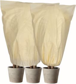 image-Plant Cover Winter Warm Cover Tree Plant Protecting Bag Nonwoven Frost Protection For Yard Garden Plants Small Tree Against Cold