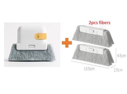 image-Creative Groove Cleaning Brush Quickly Clean All Corners And Gaps Detachable Door Window Track Cleaning Brushes