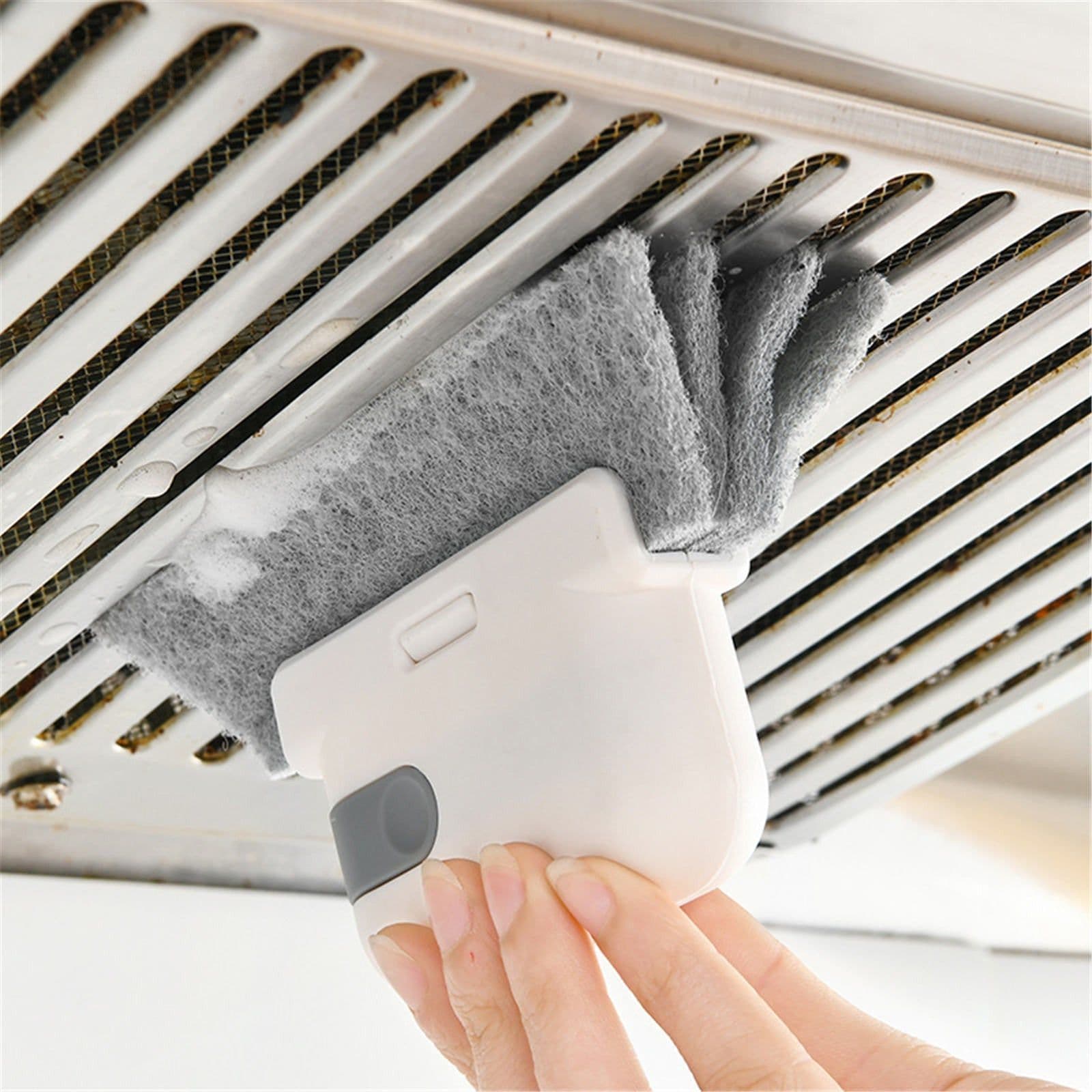 image-Creative Groove Cleaning Brush Quickly Clean All Corners And Gaps Detachable Door Window Track Cleaning Brushes