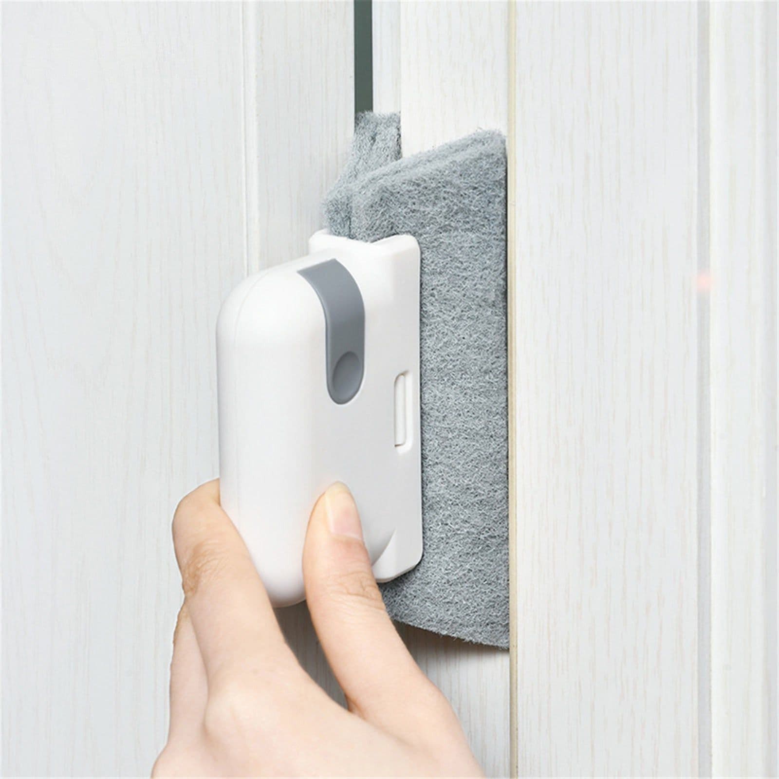 image-Creative Groove Cleaning Brush Quickly Clean All Corners And Gaps Detachable Door Window Track Cleaning Brushes