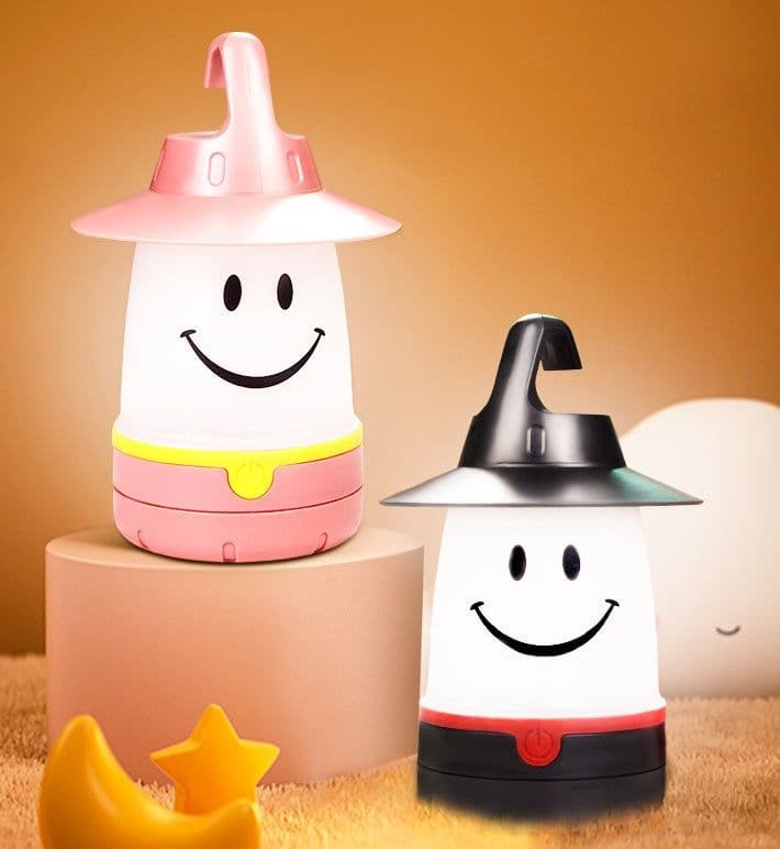 image-Led Smile Wall Lights Light Lamp For Children's Camping Tent Night Lights Bedroom Decoration Lights Gifts Lamp Cute Lights