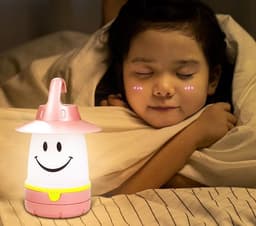 image-Led Smile Wall Lights Light Lamp For Children's Camping Tent Night Lights Bedroom Decoration Lights Gifts Lamp Cute Lights
