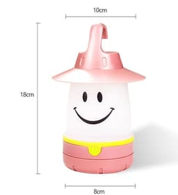 image-Led Smile Wall Lights Light Lamp For Children's Camping Tent Night Lights Bedroom Decoration Lights Gifts Lamp Cute Lights