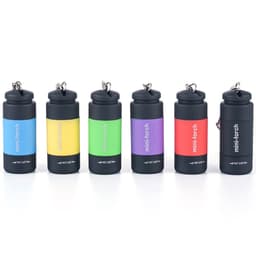 image-Multicolor Mini Torch USB Rechargeable Flashlight Small Pocket Light Portable Hand Lamp Waterproof Outdoor Hand Lamp
