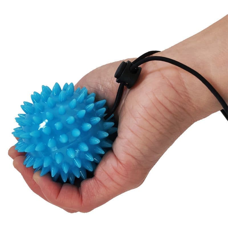 image-Finger Grip Ball Massage Rehabilitation Training Elderly Exercise Ball Hand Finger Strength Circle Grip Device