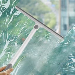 image-Windshield Scraper Home Car Glass Window Windscreen 360 Degrees Rotating Design Cleaning Tool PP TPR Window Cleaning Brush