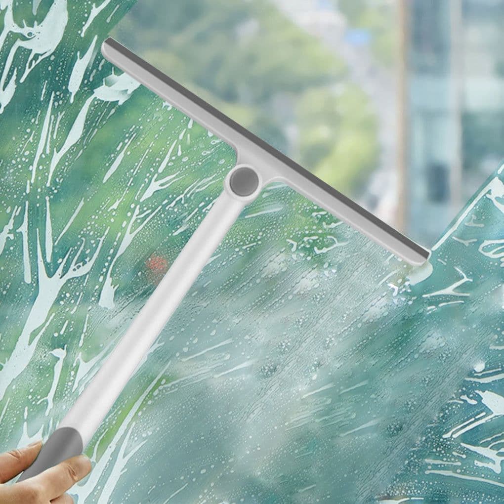 image-Windshield Scraper Home Car Glass Window Windscreen 360 Degrees Rotating Design Cleaning Tool PP TPR Window Cleaning Brush