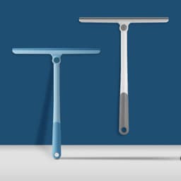 image-Windshield Scraper Home Car Glass Window Windscreen 360 Degrees Rotating Design Cleaning Tool PP TPR Window Cleaning Brush