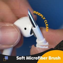 image-Bluetooth Earbuds Soft Cleaning Brush Wireless Earphone Washing Headphone Earplugs Cleaner Pen