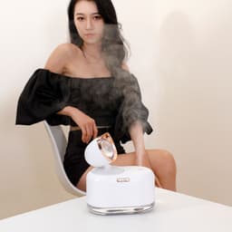 image-2 In 1 Mini Wireless Sunset Lamp Air Humidifier 300ML Fog Sprayer Humidifiers Ambient Light Mute Mist Maker For Home Decor Office