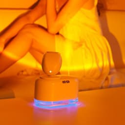 image-2 In 1 Mini Wireless Sunset Lamp Air Humidifier 300ML Fog Sprayer Humidifiers Ambient Light Mute Mist Maker For Home Decor Office