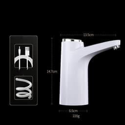 image-Foldable Water USB Automatic Dispenser Button Control Portable Mini Electric Water Dispenser