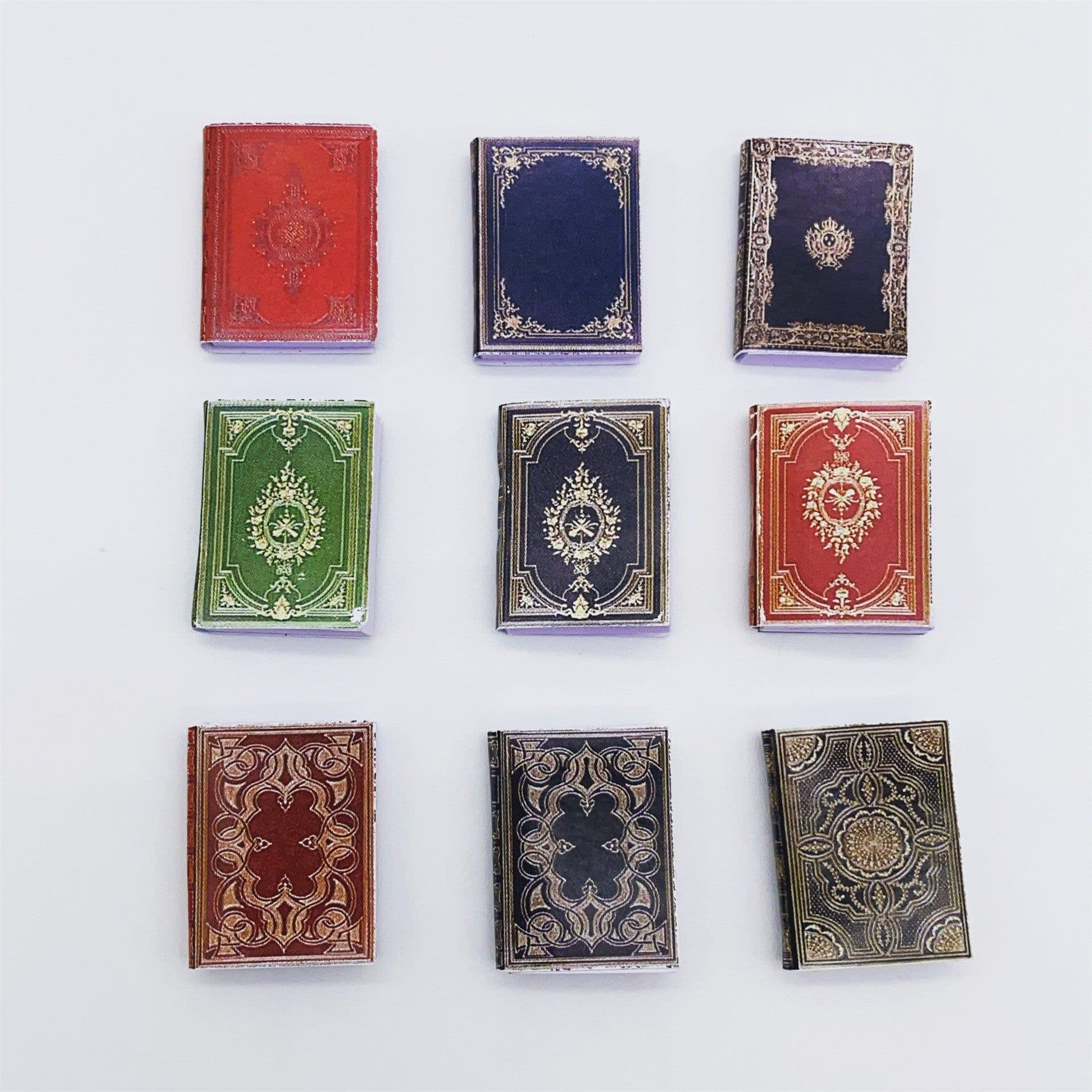 image-Mini Doll House Classic Books Pocket Home Accessories