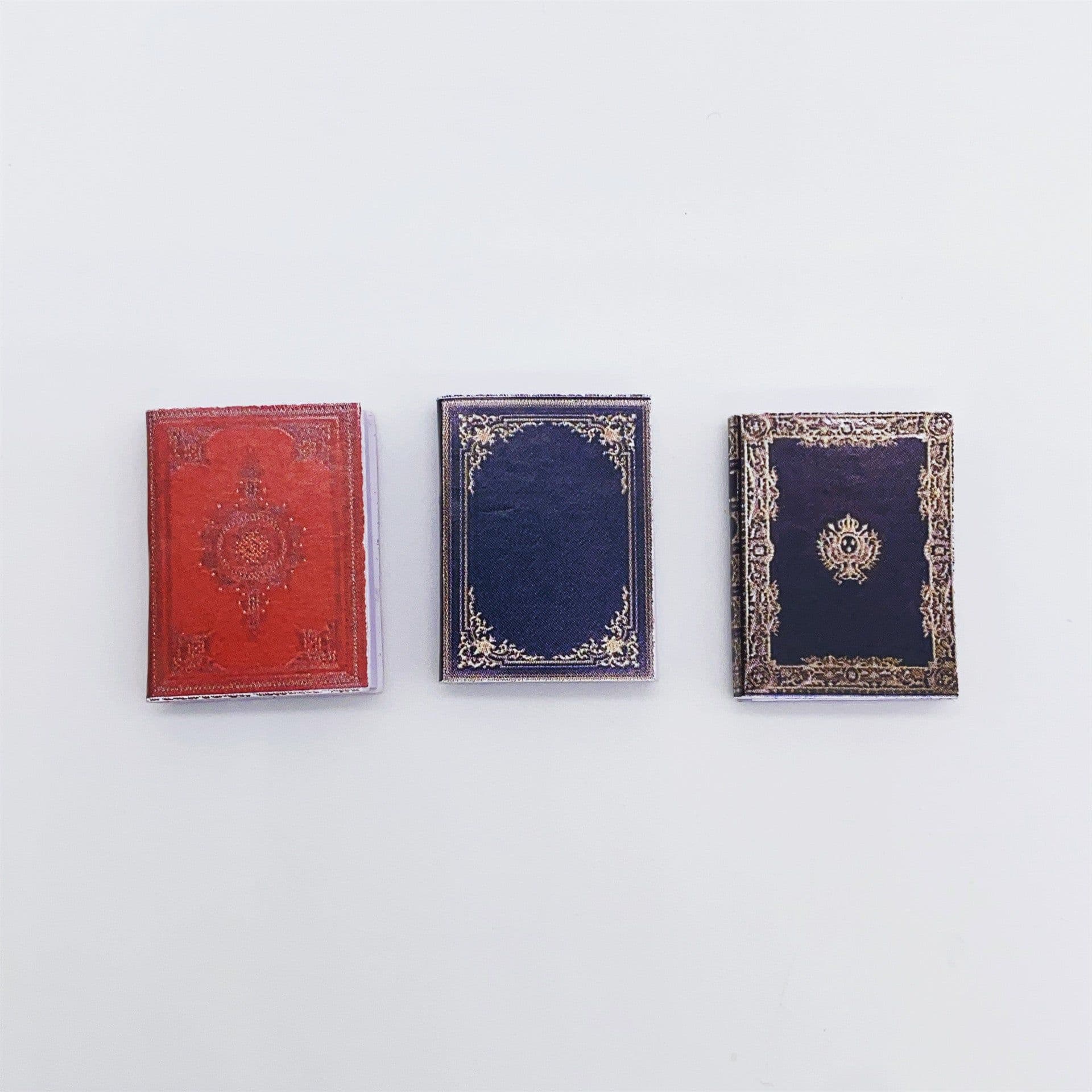 image-Mini Doll House Classic Books Pocket Home Accessories