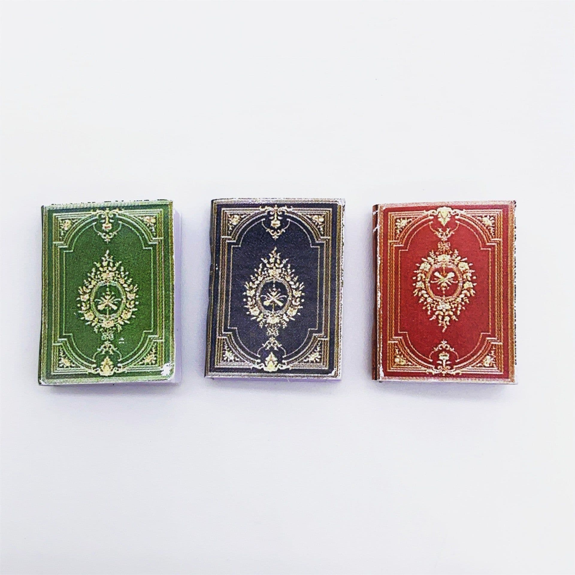 image-Mini Doll House Classic Books Pocket Home Accessories