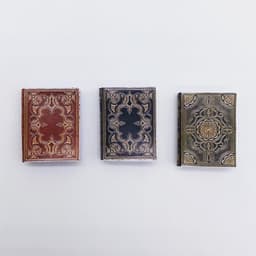 image-Mini Doll House Classic Books Pocket Home Accessories