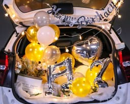image-Car Trunk Surprise Arrangement Set Child Girlfriend Birthday Confession Balloon Proposal Decoration Romantic Dress