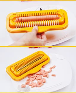 image-Ham Sausage Banana Slicer Finely Chop Preserved Eggs