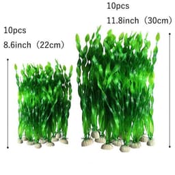 image-Aquarium Fish Tank Decoration Plastic Plants