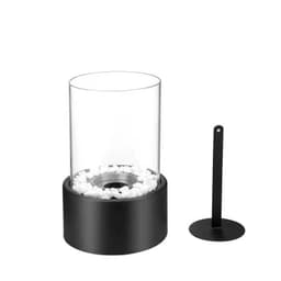 image-Tabletop Fire Pit Concrete Rubbing Alcohol Indoor Fire Bowl Mini Fireplace Outdoor Decor Portable Table Top Chiminea Meditation Isopropyl