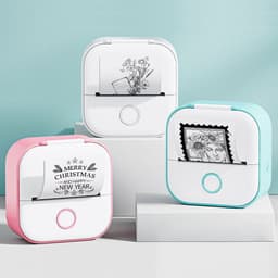 image-Portable Mini Thermal Label Printer Home Photo Printer Student Wrong Question Printer Bluetooth Mini Label Printer Price Tag