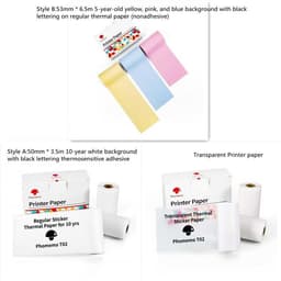 image-Portable Mini Thermal Label Printer Home Photo Printer Student Wrong Question Printer Bluetooth Mini Label Printer Price Tag