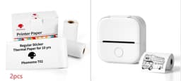 image-Portable Mini Thermal Label Printer Home Photo Printer Student Wrong Question Printer Bluetooth Mini Label Printer Price Tag