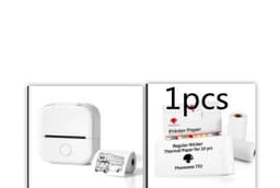 image-Portable Mini Thermal Label Printer Home Photo Printer Student Wrong Question Printer Bluetooth Mini Label Printer Price Tag