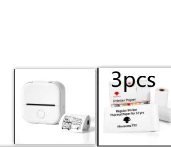 image-Portable Mini Thermal Label Printer Home Photo Printer Student Wrong Question Printer Bluetooth Mini Label Printer Price Tag