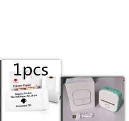 image-Portable Mini Thermal Label Printer Home Photo Printer Student Wrong Question Printer Bluetooth Mini Label Printer Price Tag