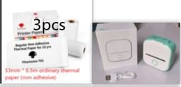 image-Portable Mini Thermal Label Printer Home Photo Printer Student Wrong Question Printer Bluetooth Mini Label Printer Price Tag