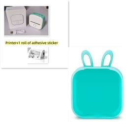 image-Portable Mini Thermal Label Printer Home Photo Printer Student Wrong Question Printer Bluetooth Mini Label Printer Price Tag
