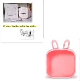 image-Portable Mini Thermal Label Printer Home Photo Printer Student Wrong Question Printer Bluetooth Mini Label Printer Price Tag