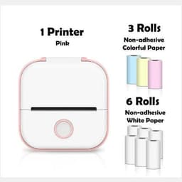 image-Portable Mini Thermal Label Printer Home Photo Printer Student Wrong Question Printer Bluetooth Mini Label Printer Price Tag