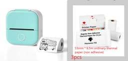 image-Portable Mini Thermal Label Printer Home Photo Printer Student Wrong Question Printer Bluetooth Mini Label Printer Price Tag