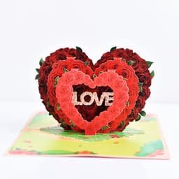 image-3D Pop-Up Cards Flowers Birthday Card Anniversary Gifts Postcard Maple Cherry Tree Wedding Invitations Greeting Cards