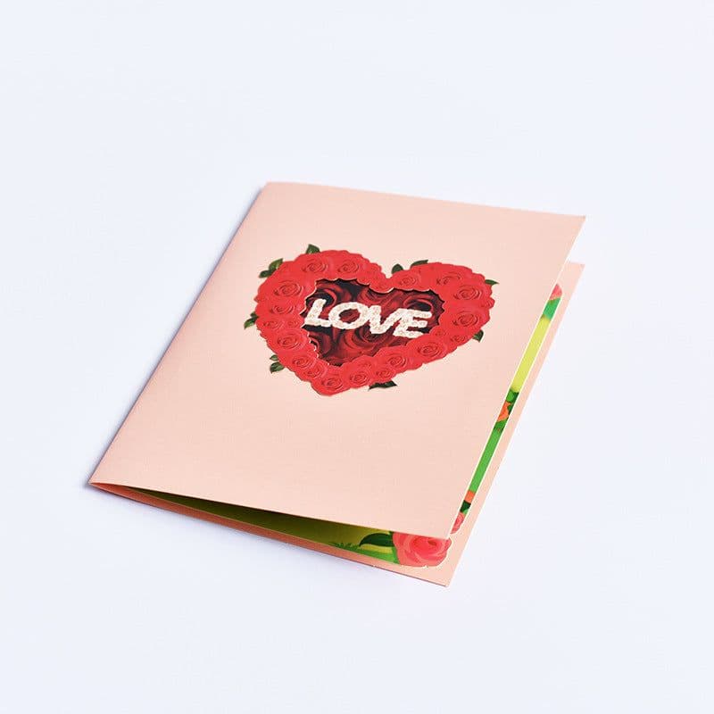 image-3D Pop-Up Cards Flowers Birthday Card Anniversary Gifts Postcard Maple Cherry Tree Wedding Invitations Greeting Cards