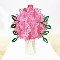 image-3D Engagement Cards Lovers Wedding Invitation Greeting Cards Laser Cut Valentine's Day Gift Anniversary Card Wholesale