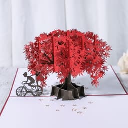 image-3D Engagement Cards Lovers Wedding Invitation Greeting Cards Laser Cut Valentine's Day Gift Anniversary Card Wholesale