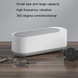 image-Household Ultrasonic Cleaning Machine One Click Cleaner Jewelry Necklace Watch Glasses Washing Home Ultrasonic Cleaning Tools