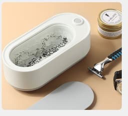 image-Household Ultrasonic Cleaning Machine One Click Cleaner Jewelry Necklace Watch Glasses Washing Home Ultrasonic Cleaning Tools