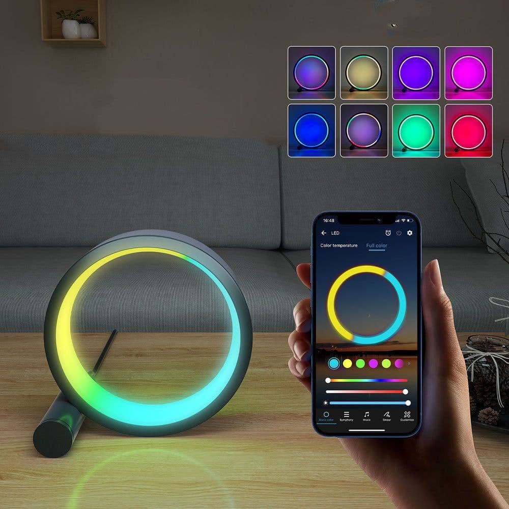 image-Smart LED Night Light Led Music Rhythm Induction Colorful Atmosphere Light Room Decoration